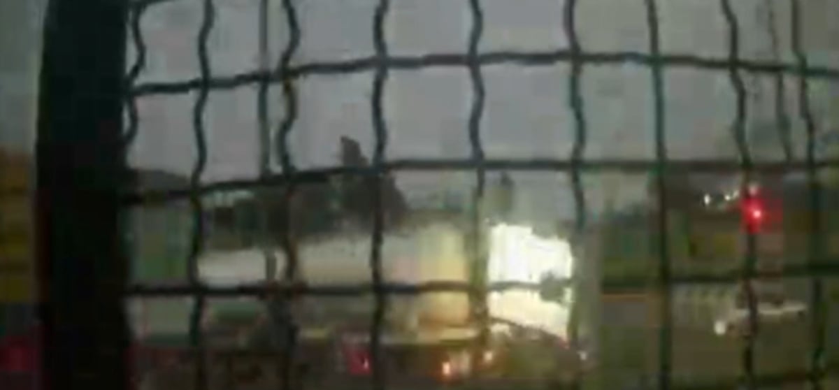 Vídeo mostra outro ângulo de grave acidente com trem em Pinhais