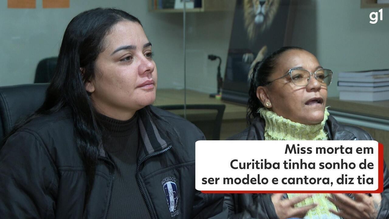 Miss morta em Curitiba tinha sonho de ser modelo e cantora: 'Infelizmente foi interrompido', diz tia