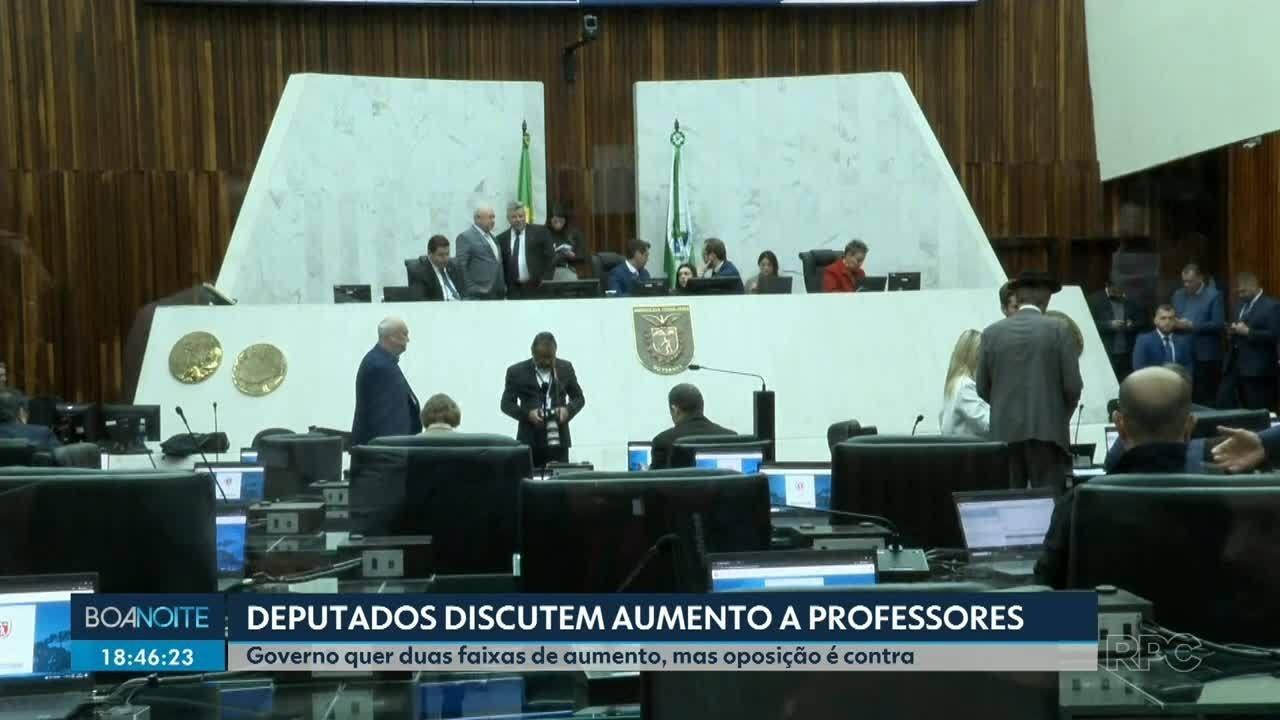 Governo do Paraná apresenta proposta de reajuste para professores da rede estadual; veja detalhes