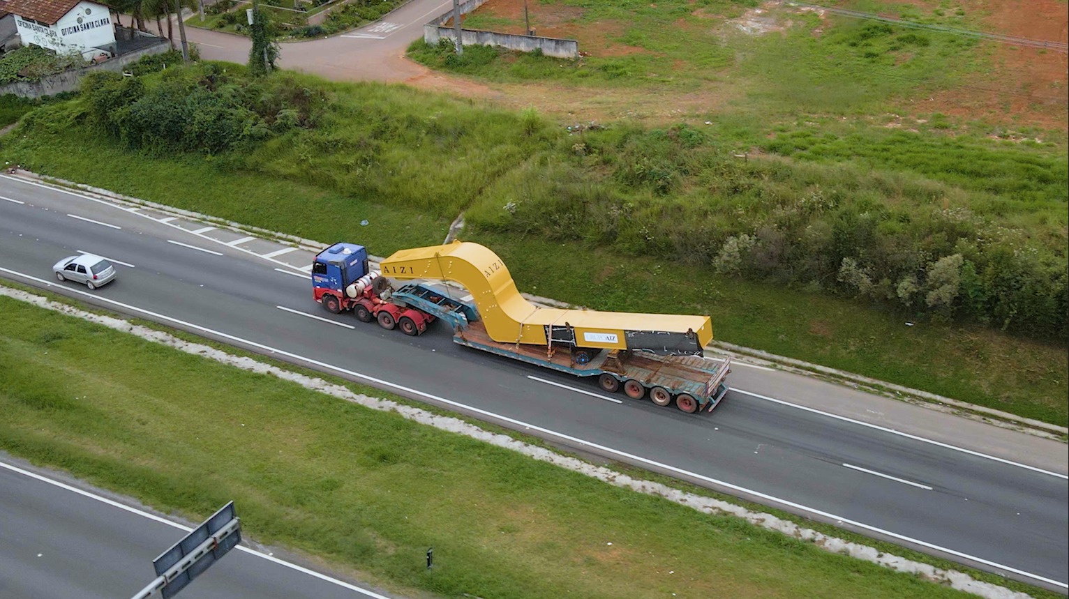 A indústria que fornece peças gigantes para maior mina do mundo