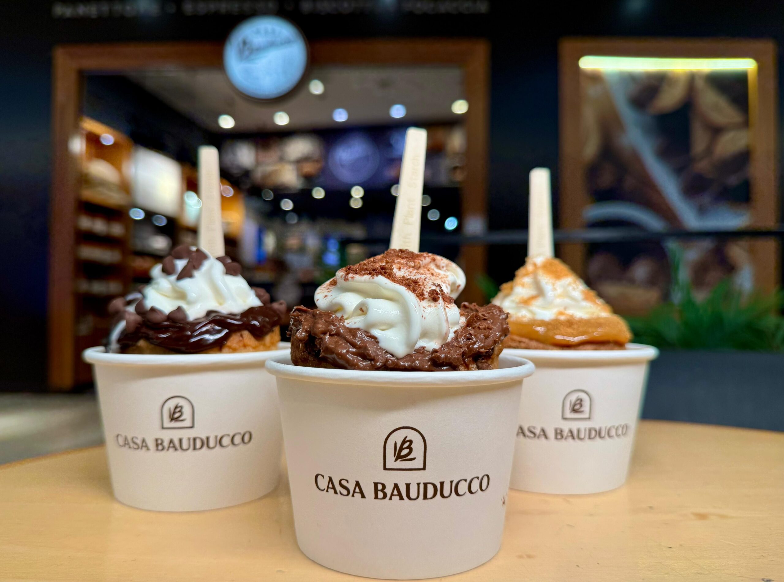 Casa Bauducco lança mini chocotone com sorvete com exclusividade na unidade do Jockey Plaza Shopping em Curitiba | JOCKEY PLAZA SHOPPING