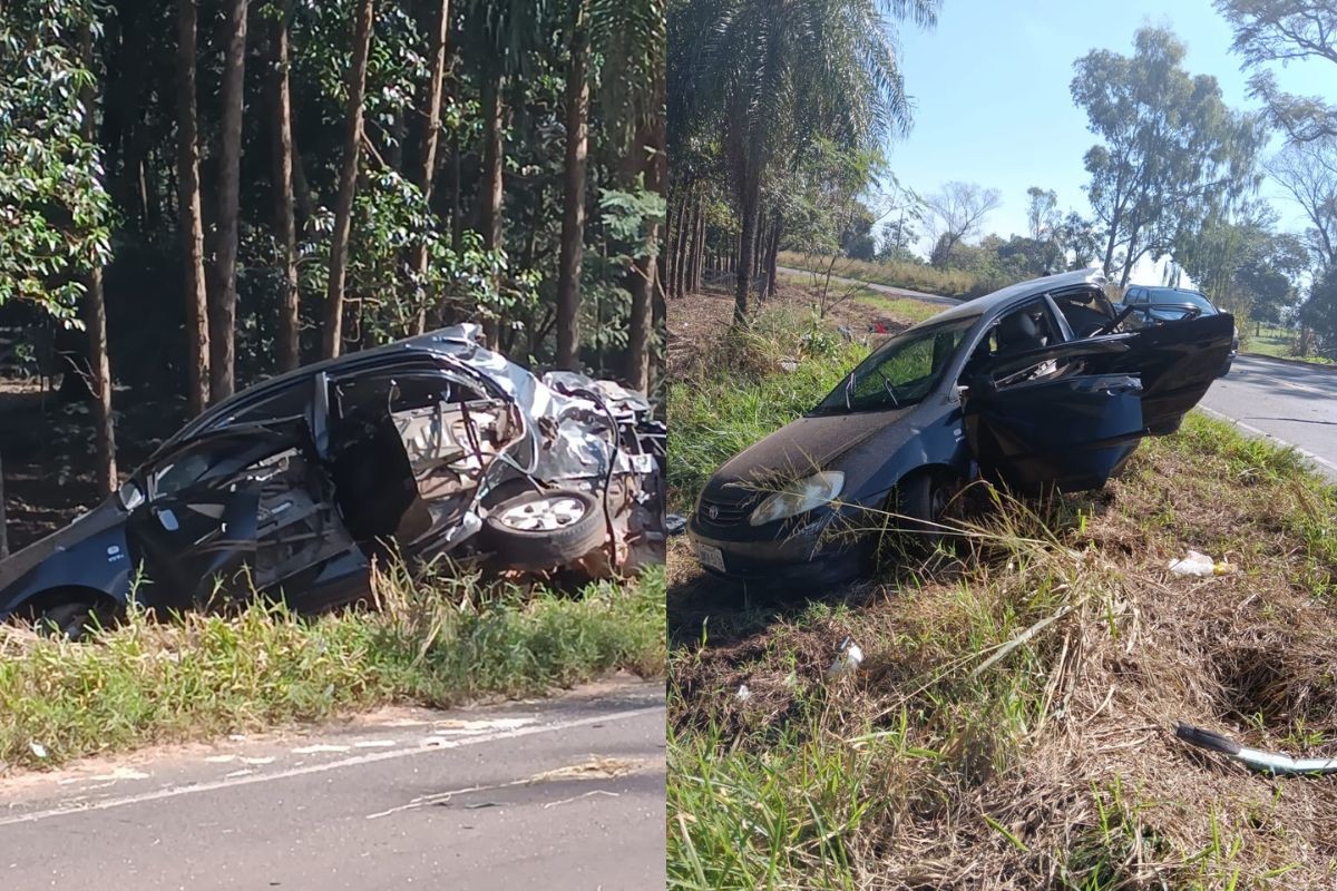 Motorista bate em caminhão, é ejetado e sai ileso de acidente no Paraná | Norte e Noroeste