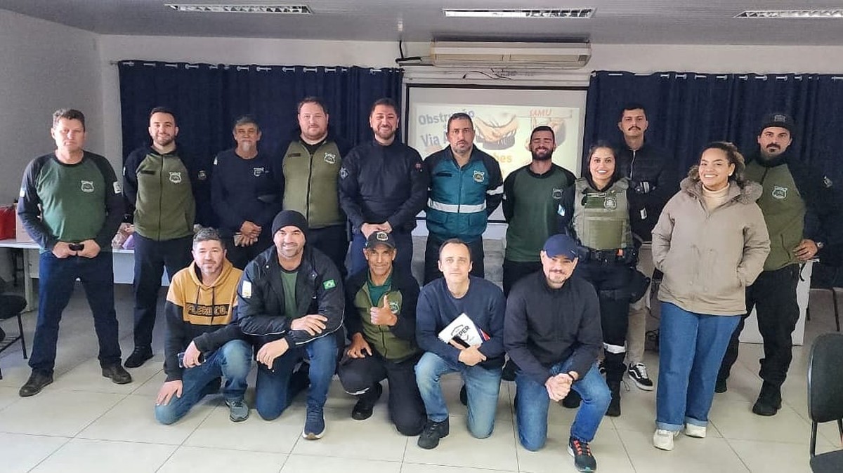 Agentes de trânsito recebem treinamento sobre primeiros socorros | Araucária – Notícias