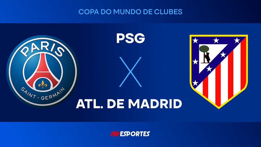 PSG x Atlético de Madrid: confira a transmissão da Jovem Pan ao vivo