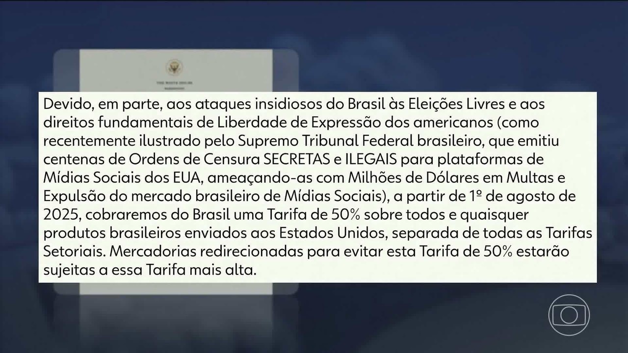 Dólar sobe e fecha em R$ 5,54, após Trump anunciar tarifa de 50% contra o Brasil; Ibovespa cai