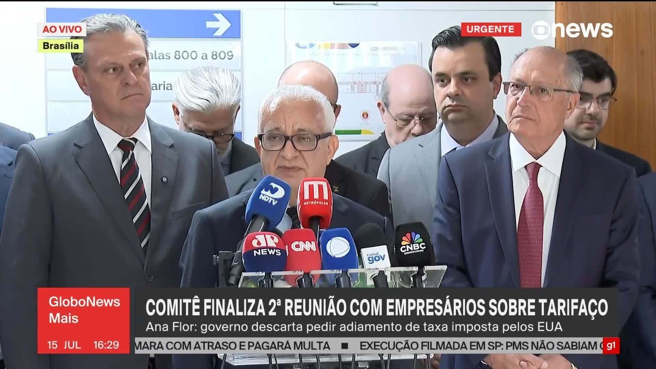 Governo diz a empresários que quer resolver impasse do tarifaço até o dia 31: veja os bastidores