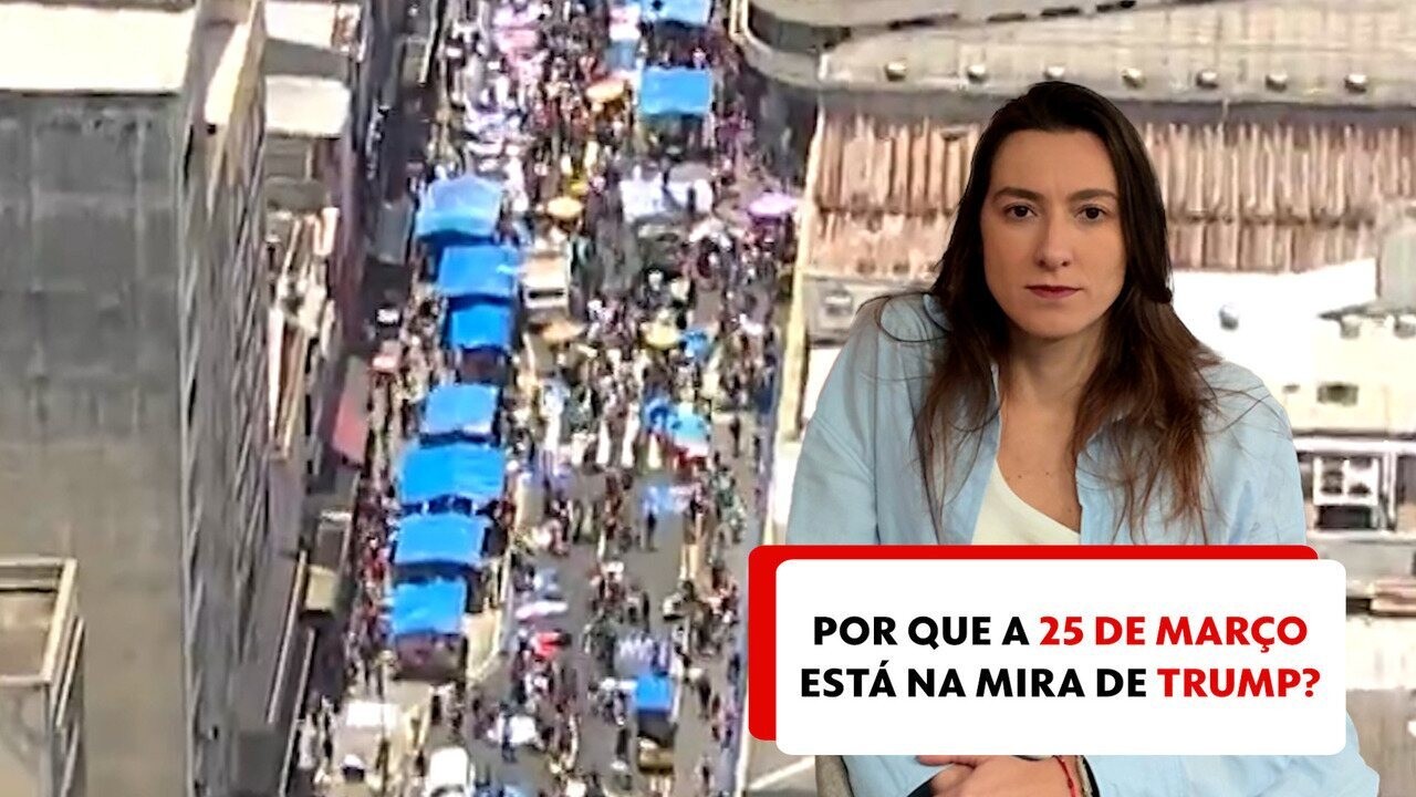 Após a Rua 25 de Março entrar na mira dos EUA, Nunes diz que comércio na região não é ilegal | São Paulo