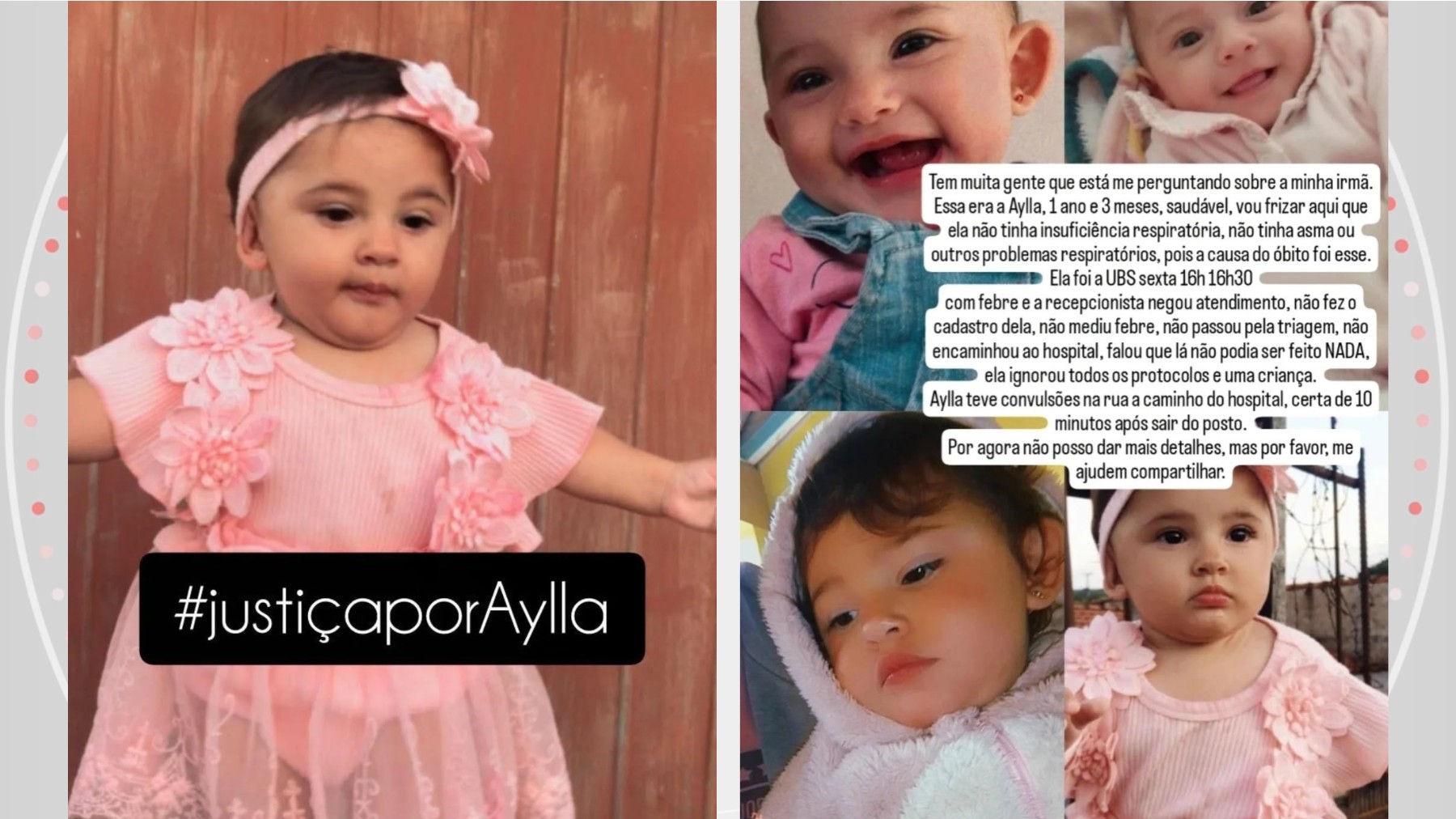 Família denuncia morte de bebê após ter atendimento negado em posto de saúde no Paraná; polícia e prefeitura investigam | Campos Gerais e Sul