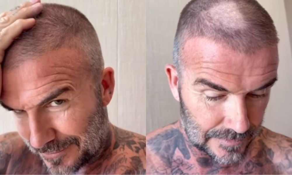 David Beckham muda de visual e corte vira piada nas redes sociais: ‘Ficou horrível’