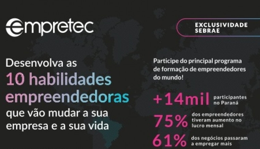 Laranjeiras do Sul realiza Empretec de 28 de julho a 02 de agosto | ASN Paraná