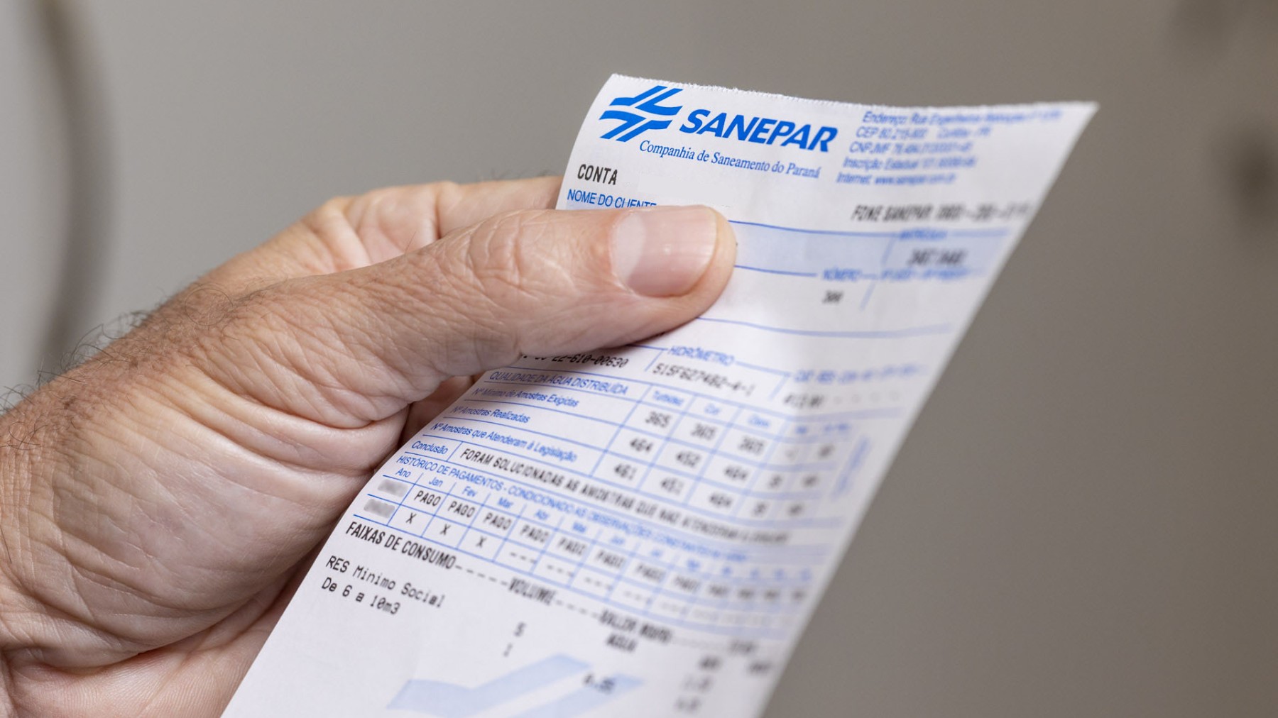 Moradores de Ponta Grossa terão 50% de desconto na conta de água em agosto; entenda | Campos Gerais e Sul