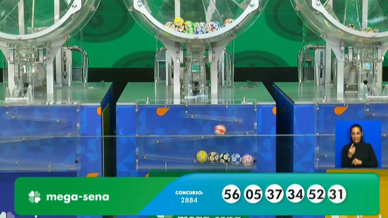 Mega-Sena, concurso 2.884: resultado | Mega-Sena