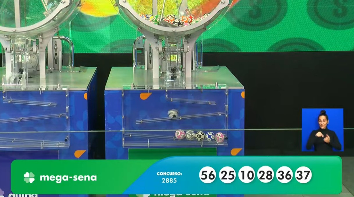 Mega-Sena, concurso 2.885: resultado | Mega-Sena