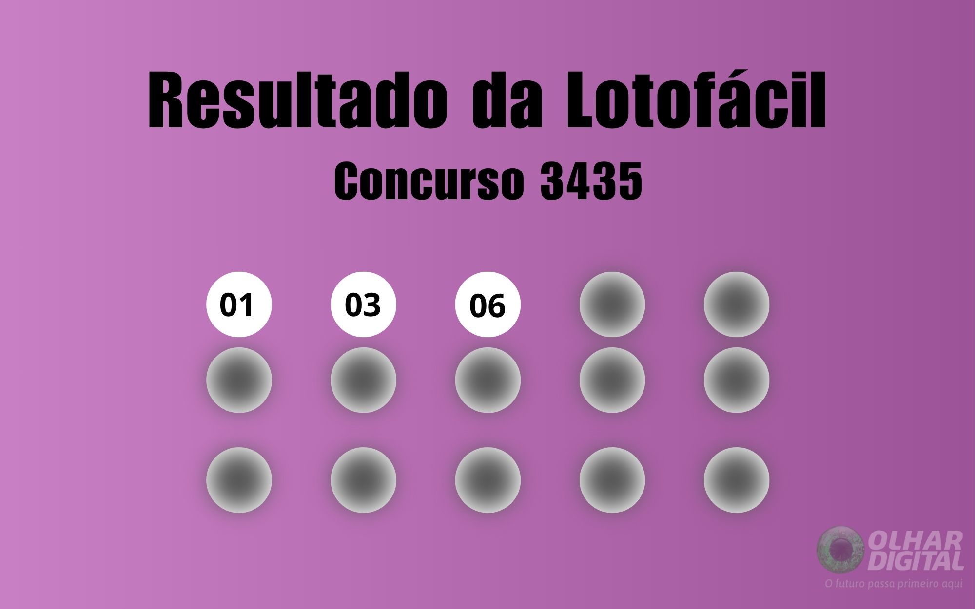 Lotofácil 3435: veja resultado de hoje, sábado (5)