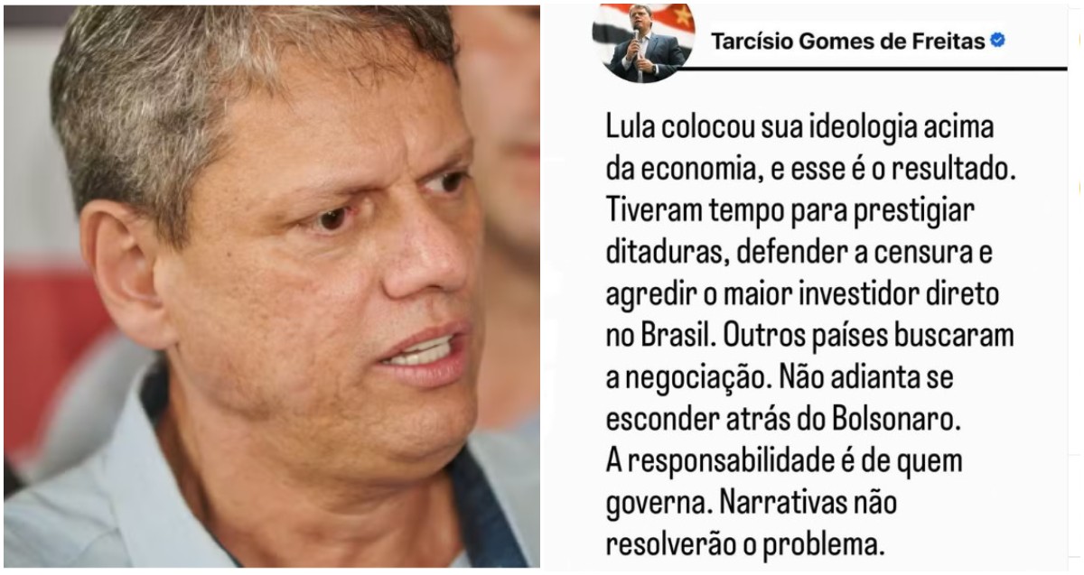 Tarifaço de Trump: Tarcísio se reúne com membro da Embaixada dos EUA e volta a dizer que ‘responsabilidade é de quem governa’ | São Paulo