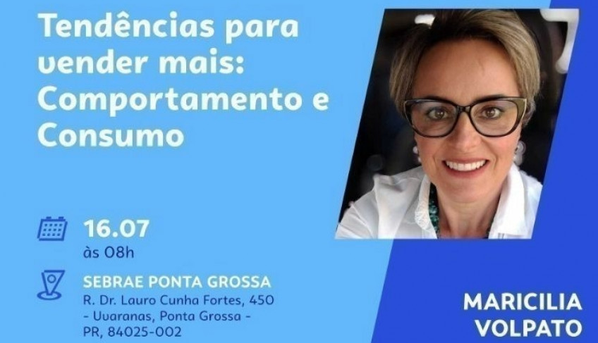 Sebrae/PR promove palestra sobre tendências de comportamento e consumo para impulsionar vendas | ASN Paraná
