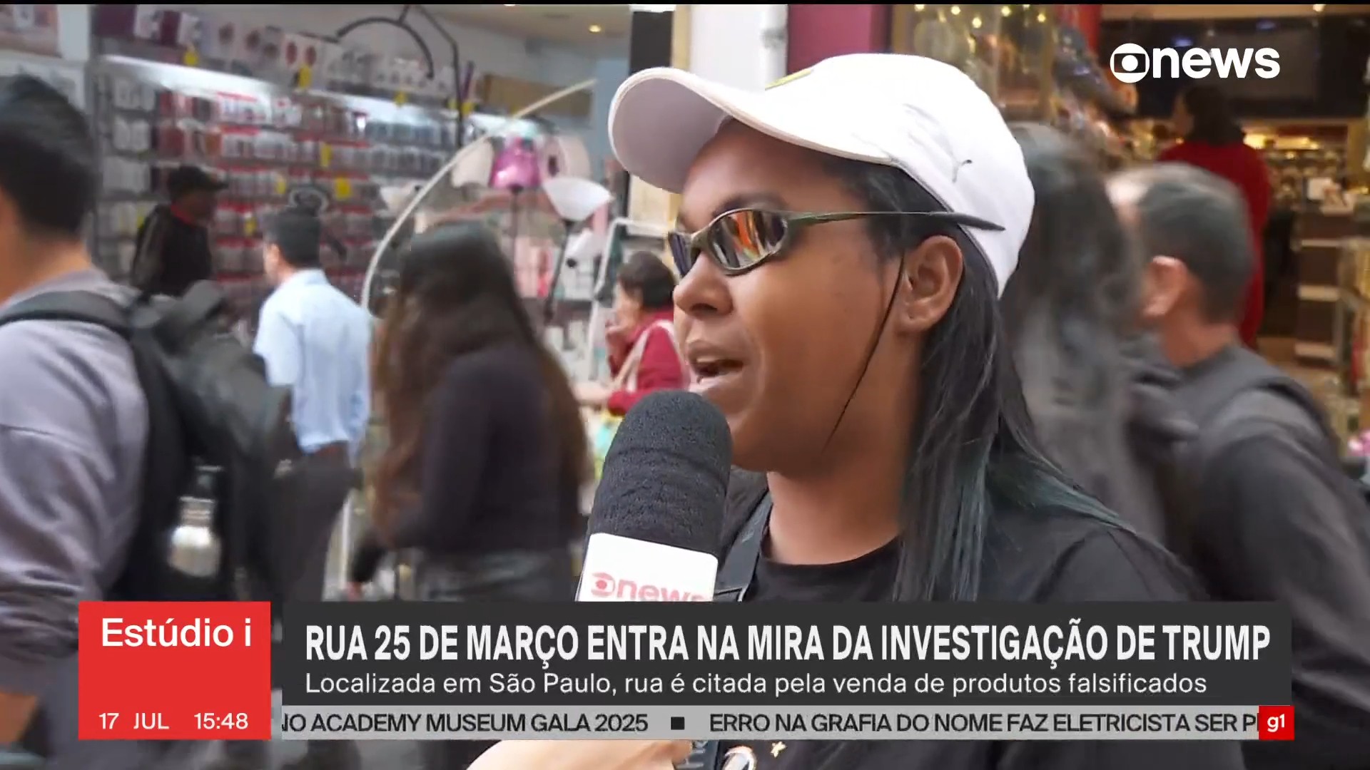 ‘Não tem que palpitar’, ‘não representa o Brasil’, ‘China assusta EUA’: lojistas e clientes da 25 de março reagem sobre investigação de Trump | São Paulo