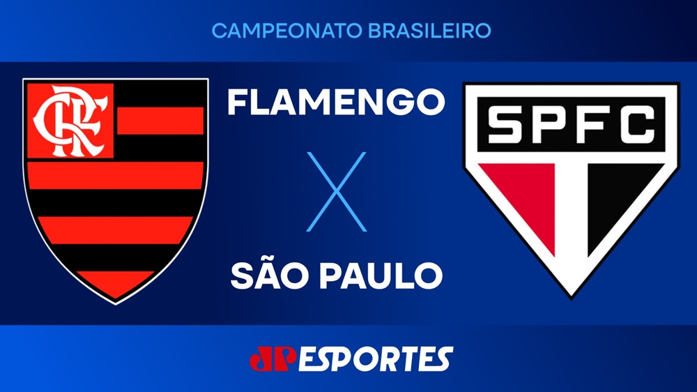 Flamengo x São Paulo: confira a transmissão da Jovem Pan ao vivo